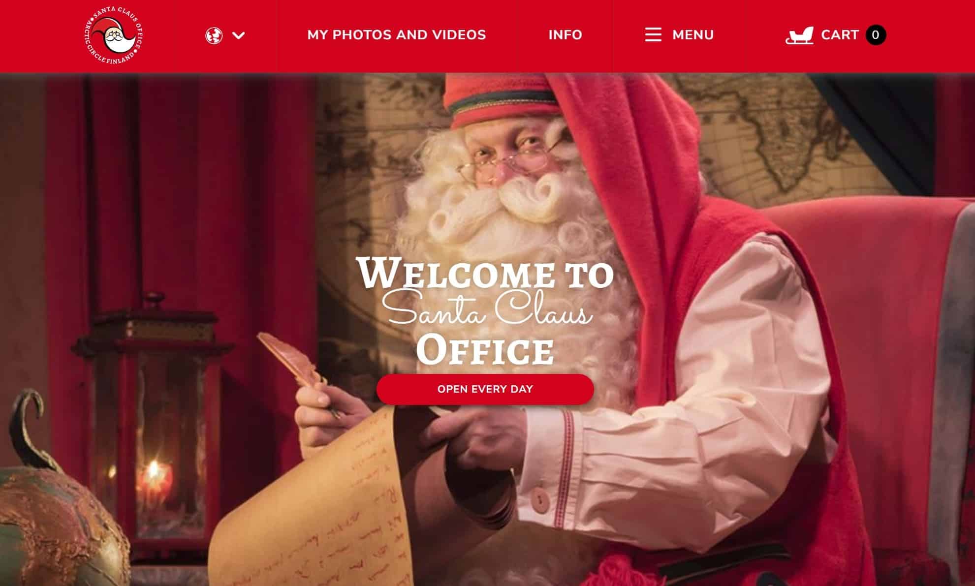 Santa Claus Office Website