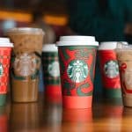 Starbucks holiday drink cups 2025