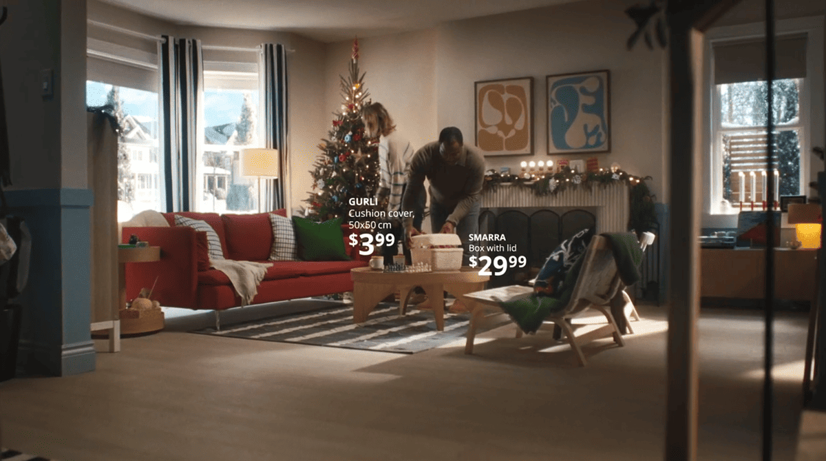 IKEA products with price tag