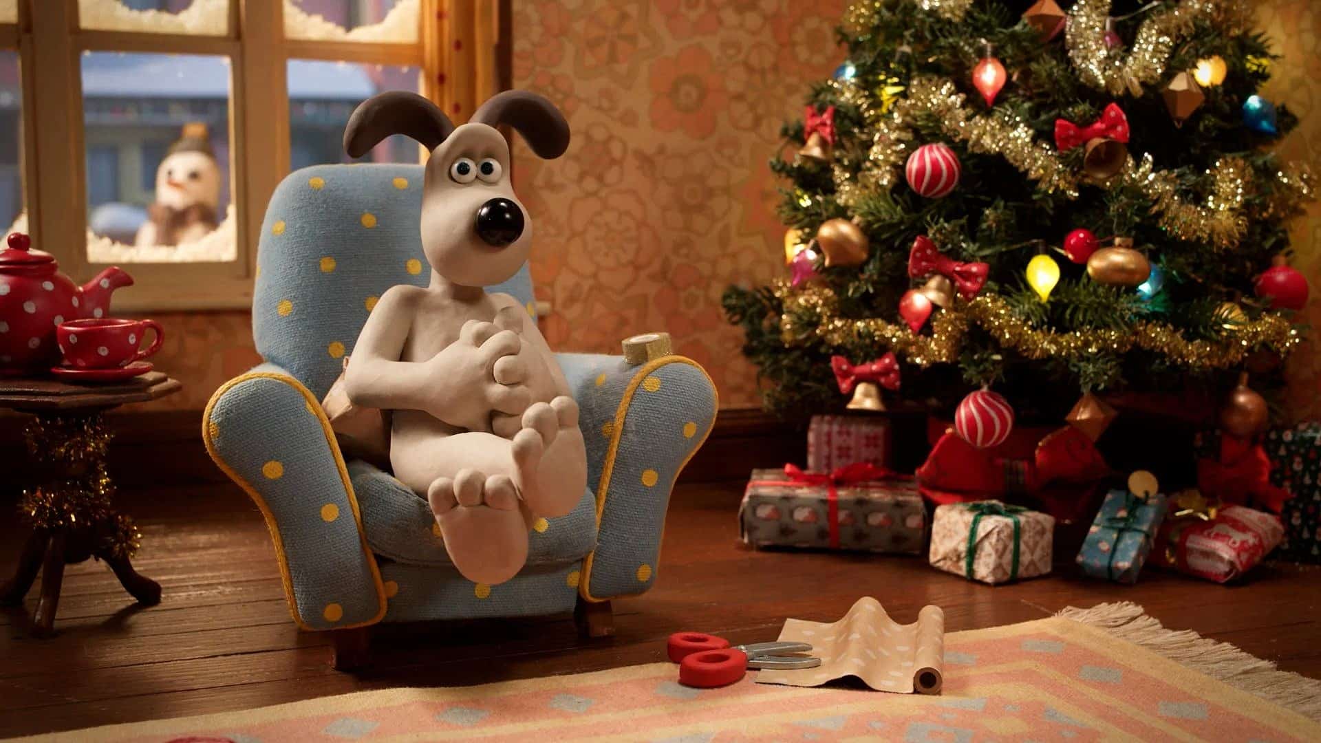 Wallace and Gromit Christmas adventure.