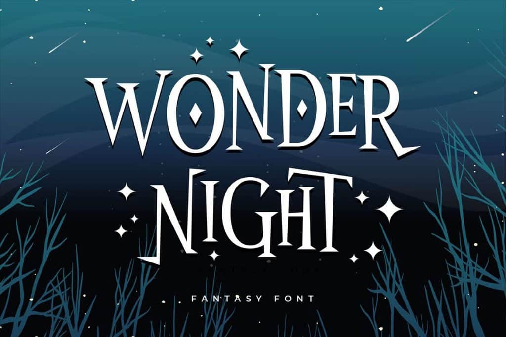 A nice fantasy font