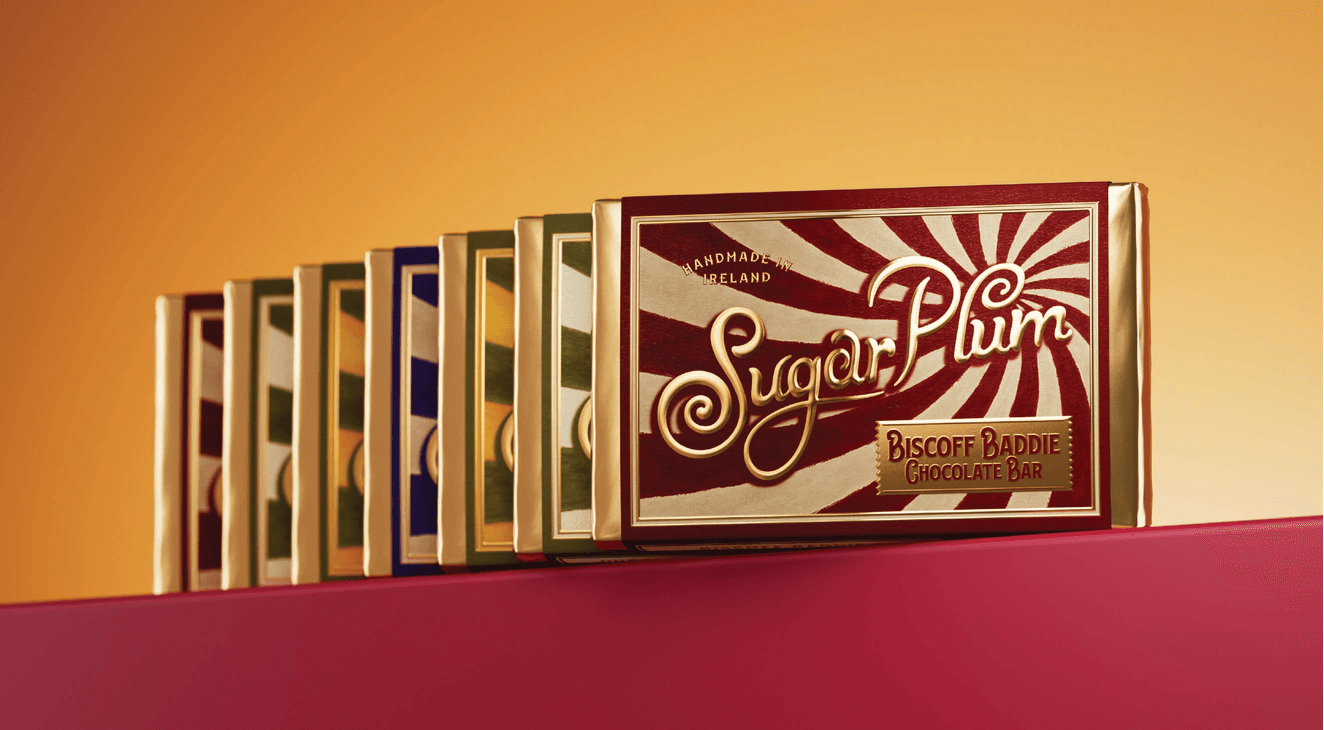 A Sugar Plum Sweetery chocolate bars