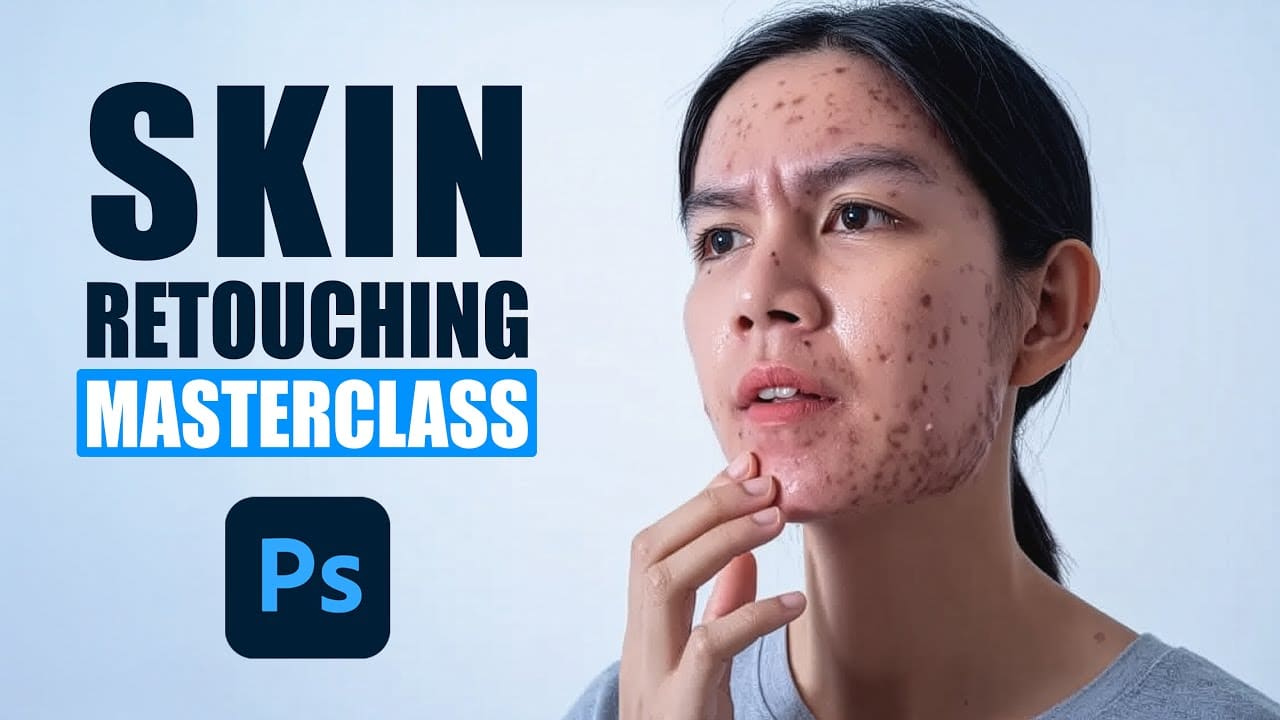 A skin retouching masterclass Photoshop tutorial