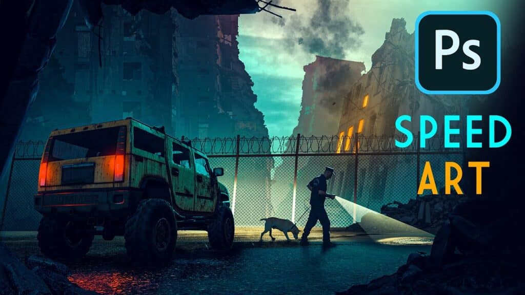 Create a cinematic photo manipulation in Photoshop