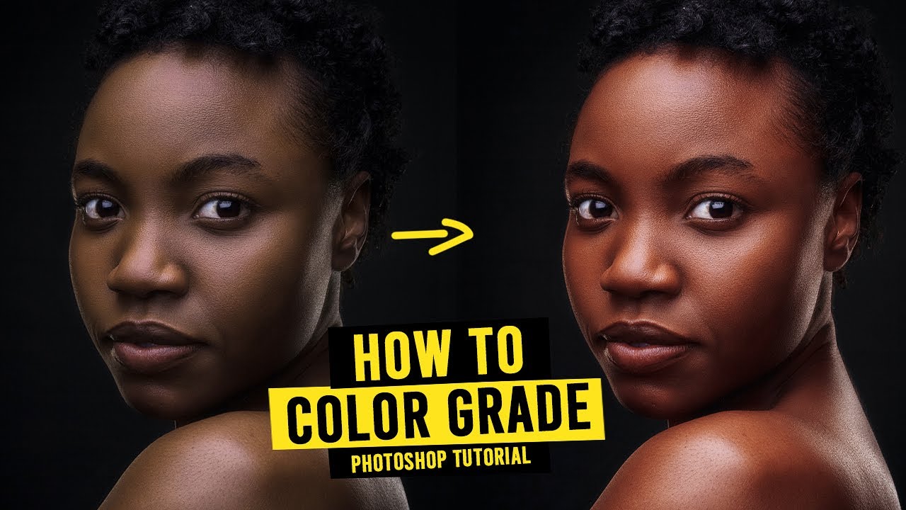 A color grade in Photoshop tutorial