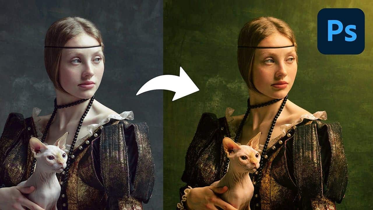 Create a cinematic color grade in Photoshop tutorial