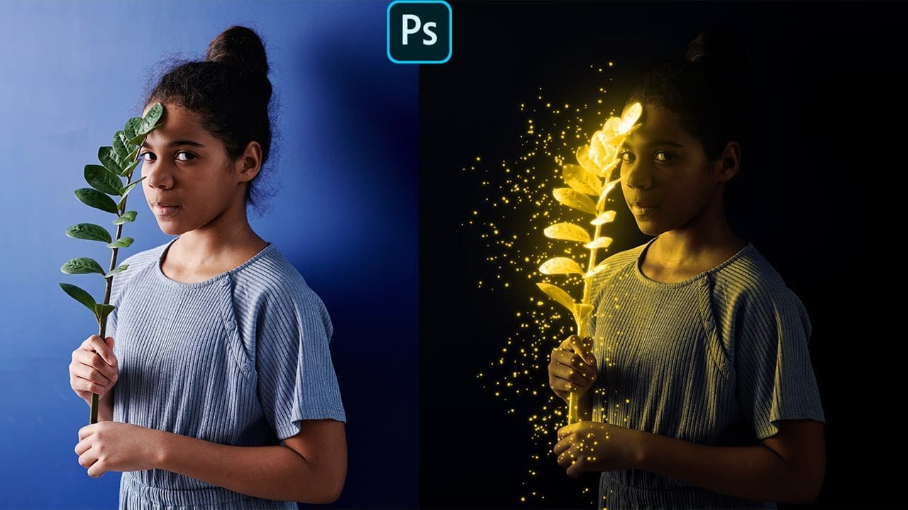 Create a glow effects in Photoshop tutorial