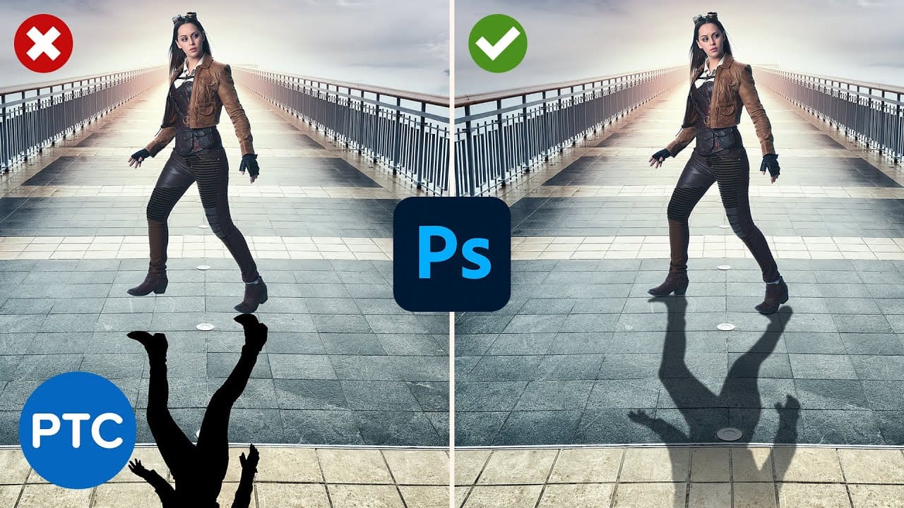 Create a realistic shadow effect in Photoshop tutorial