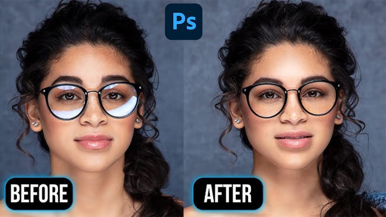 New Photoshop beta AI remove impossible glare