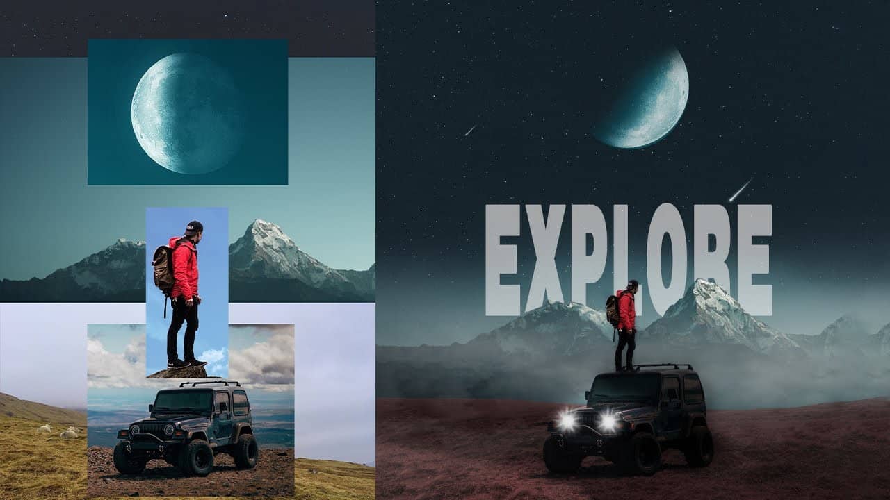 Making of photo manipulation in Photoshop tutorial