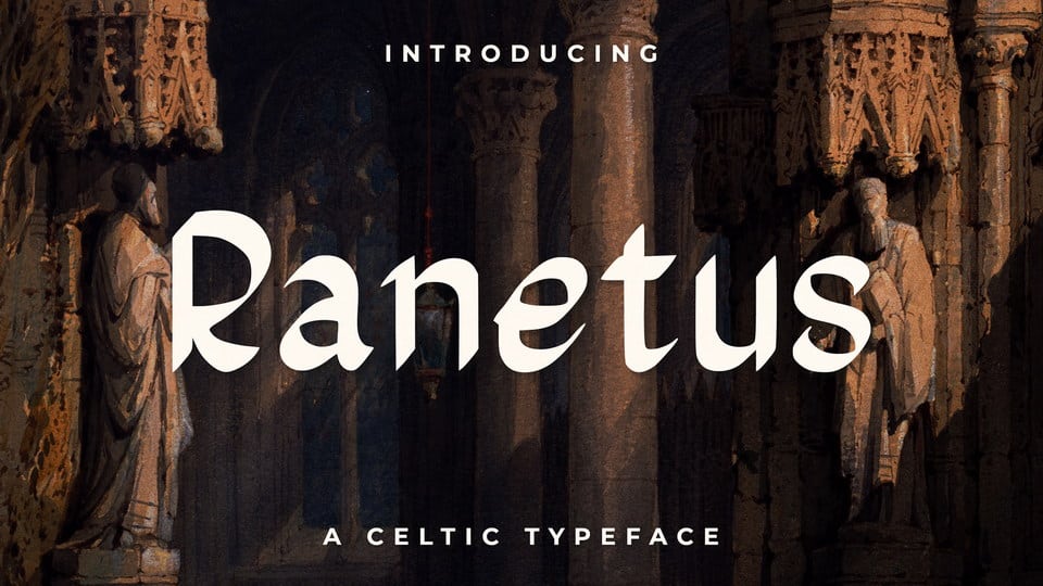 A Celtic typeface free too use