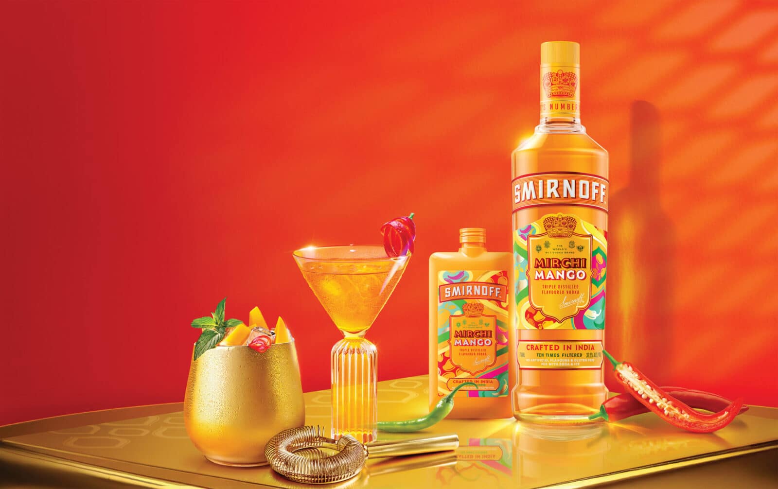 Smirnoff Flavors vodka cocktail