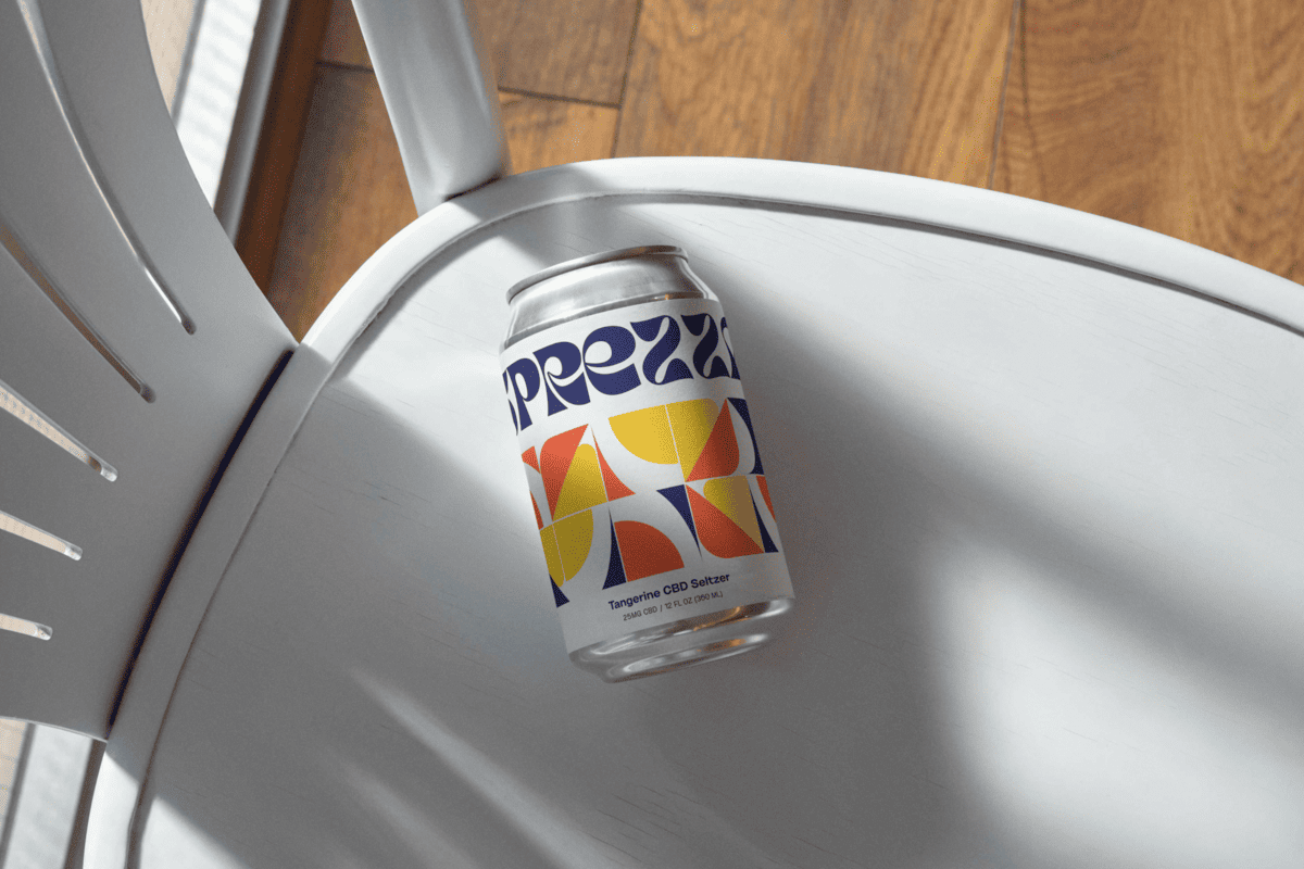 Sprezza Seltzer can