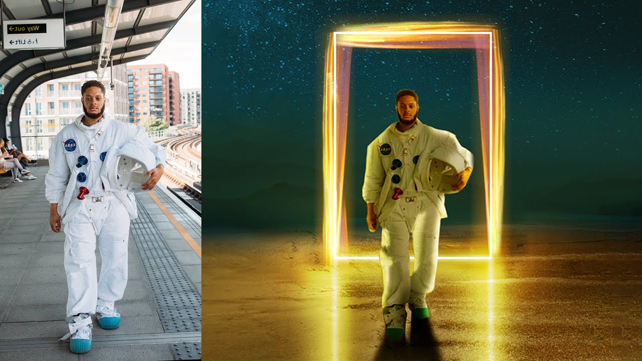 Transform your regular photos into sci-fi art Photoshop tutorial