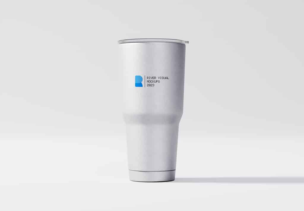 A free tumbler mockup