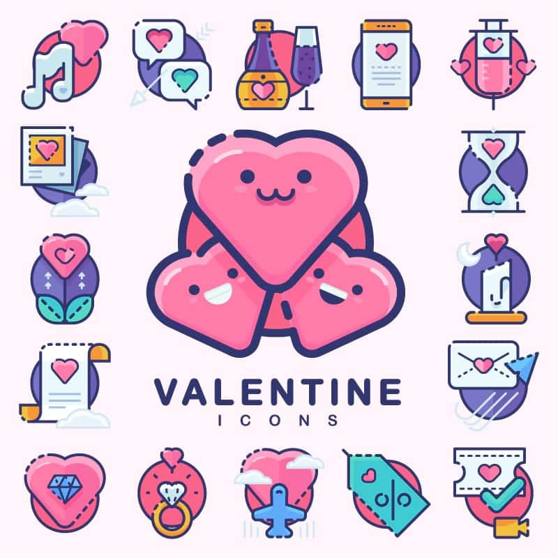 Free Valentine's Day Icons
