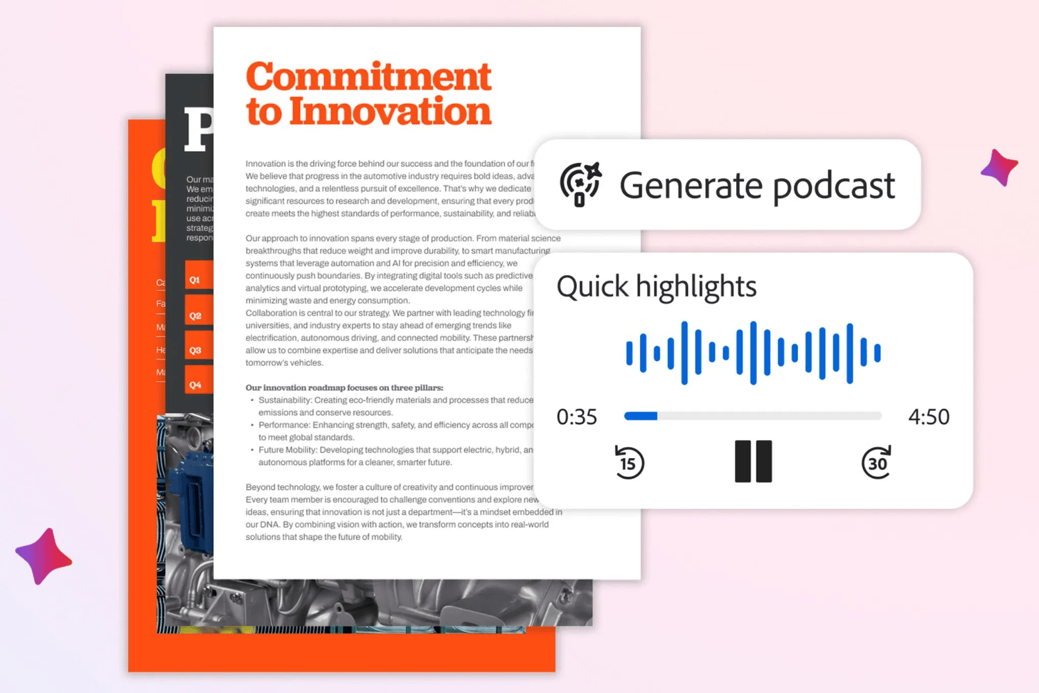 Make podcast Adobe Acrobat PDF