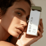 Aureva – a clean skincare branding and packaging design Aureva skincare branding and packaging cover