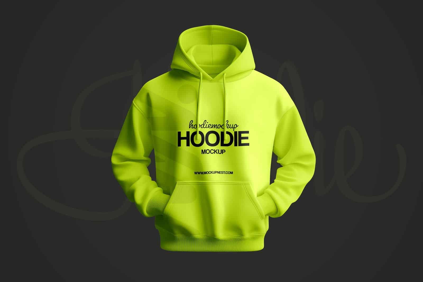 A free simple hoodie mockup