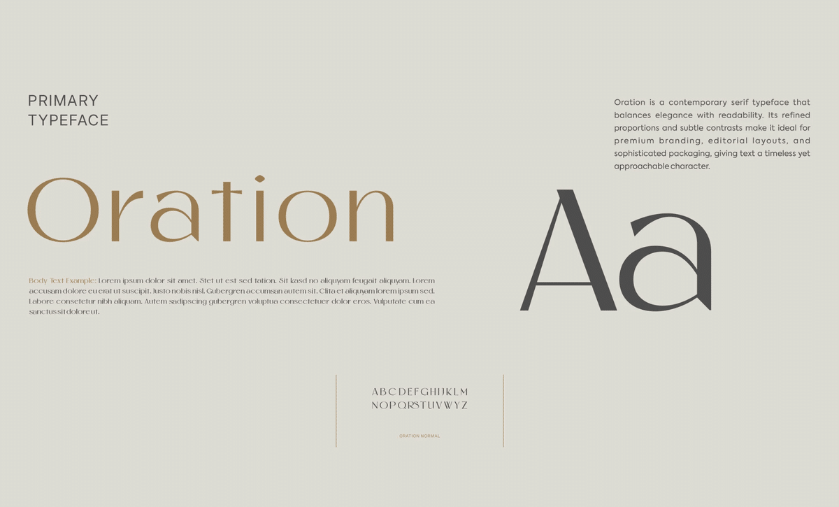 Aureva typeface
