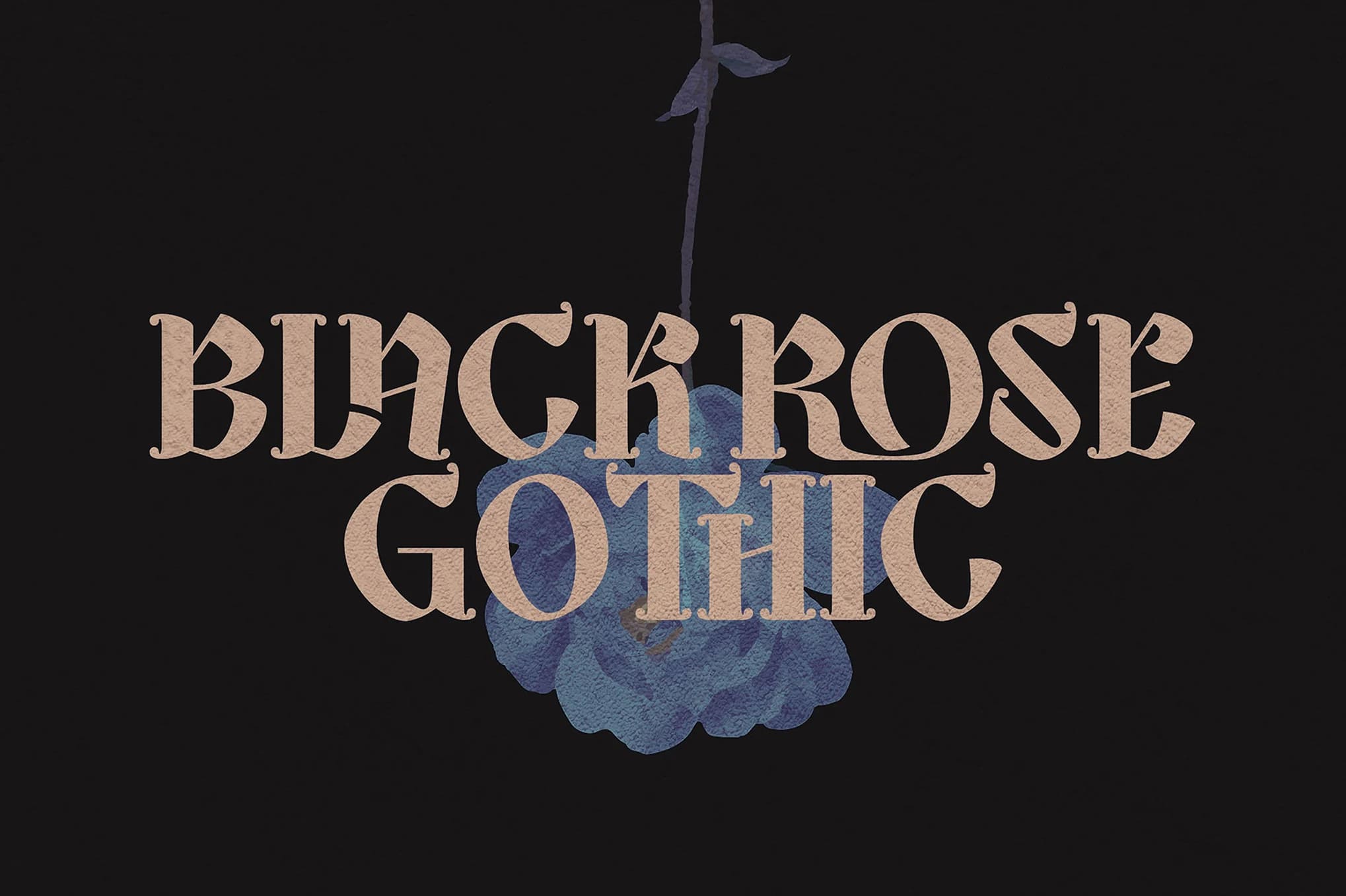 A Gothic typeface