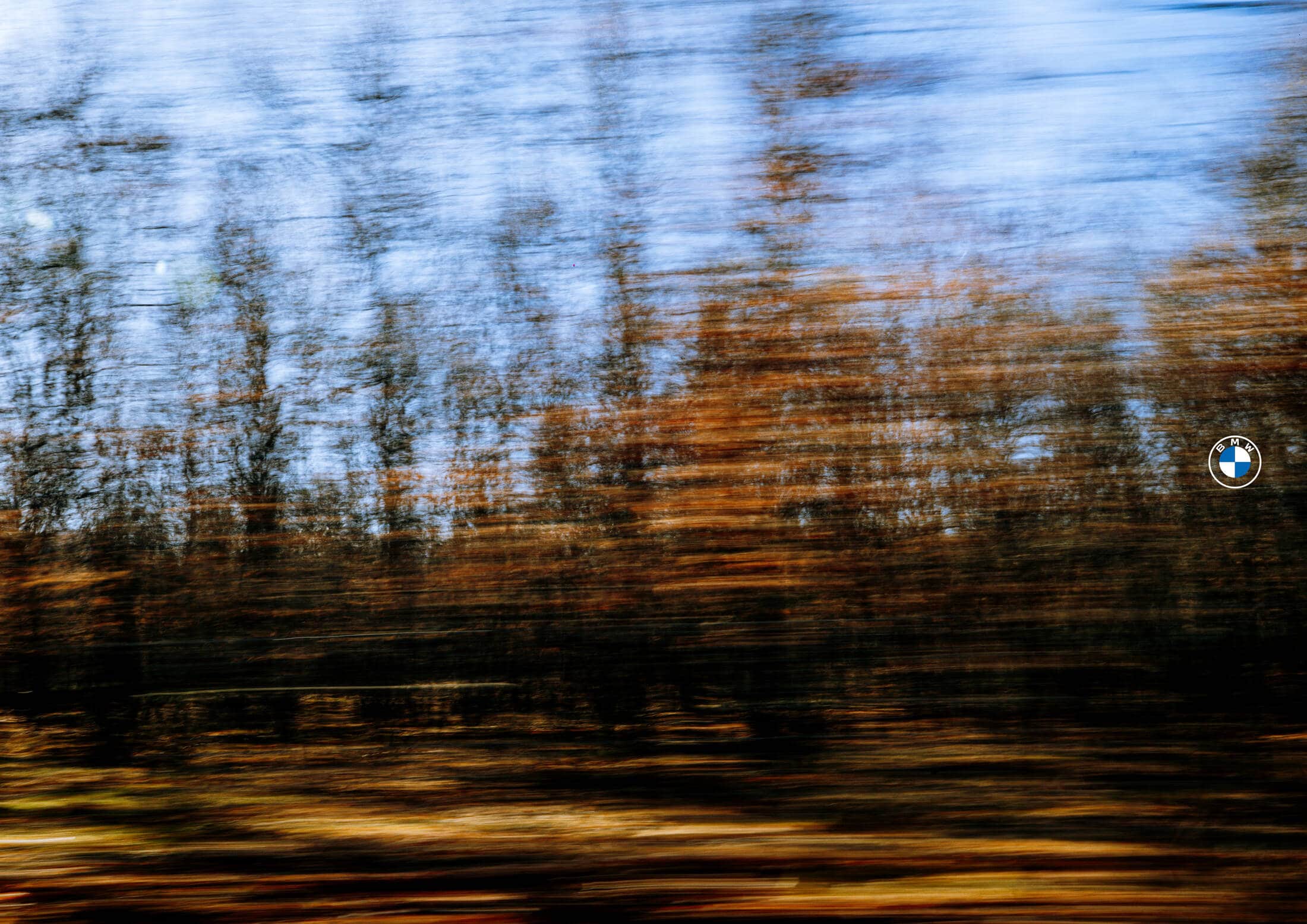 Blur images from the BMW car