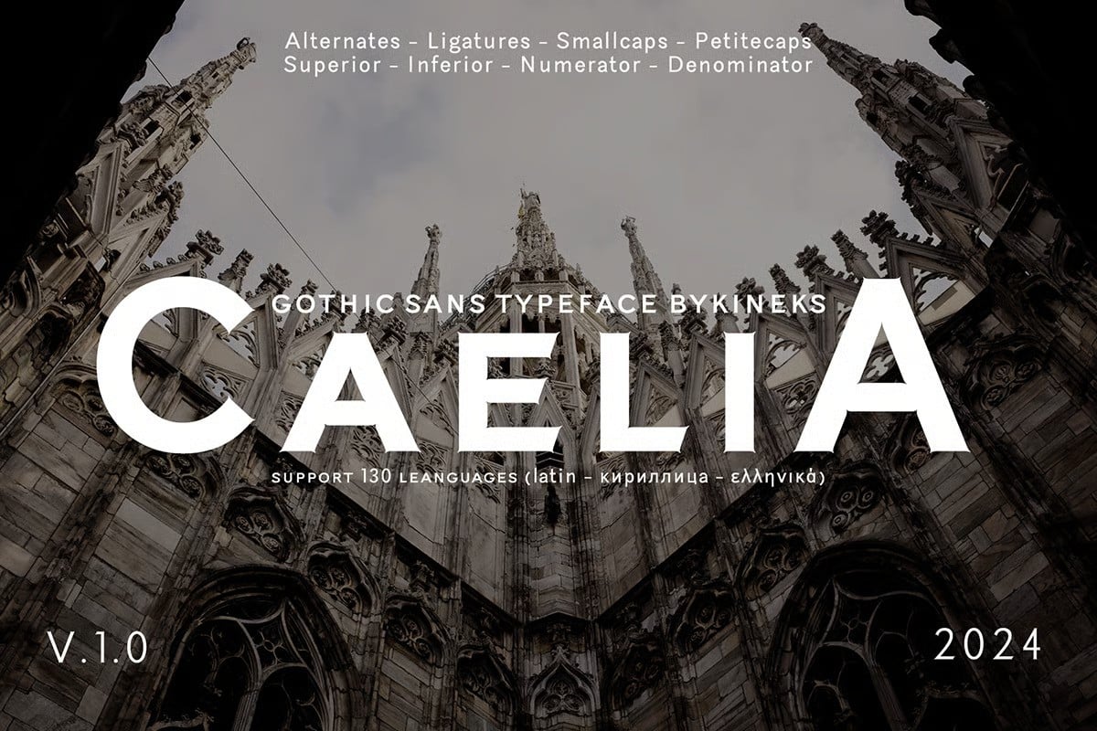 A Gothic Sans typeface