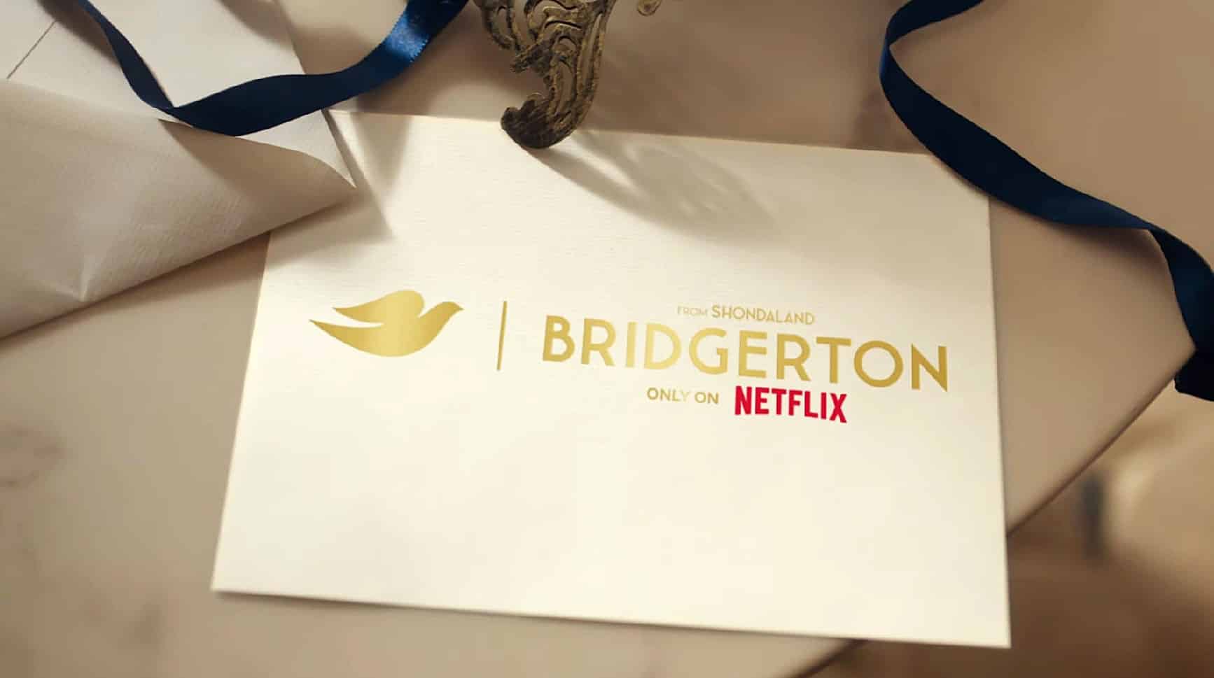 A Dove x Bridgerton invitation