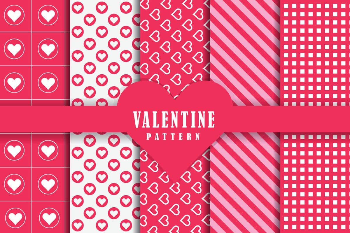 A free Valentine's Day pattern collection
