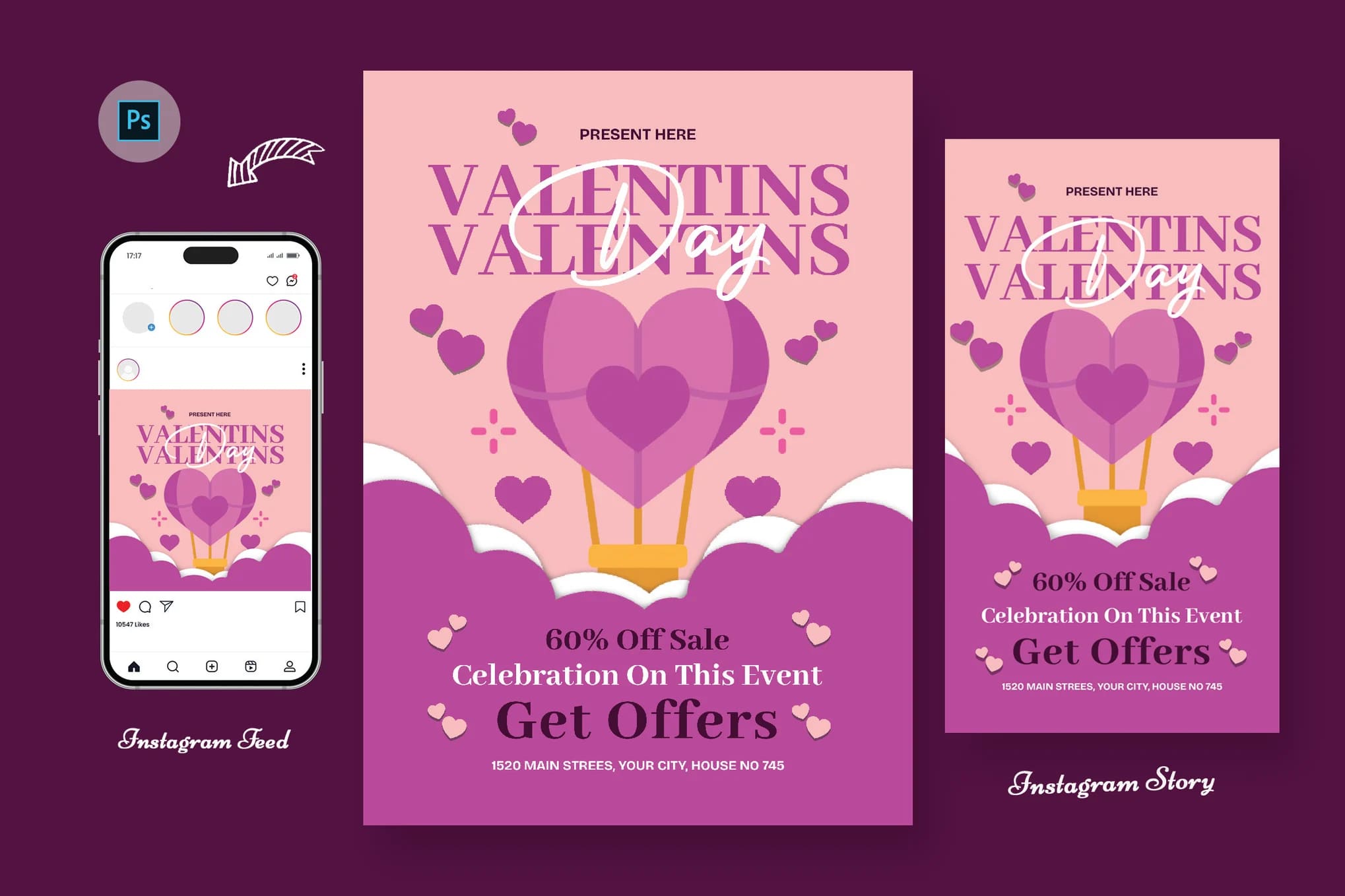 Gift Valentine's Day Flyer