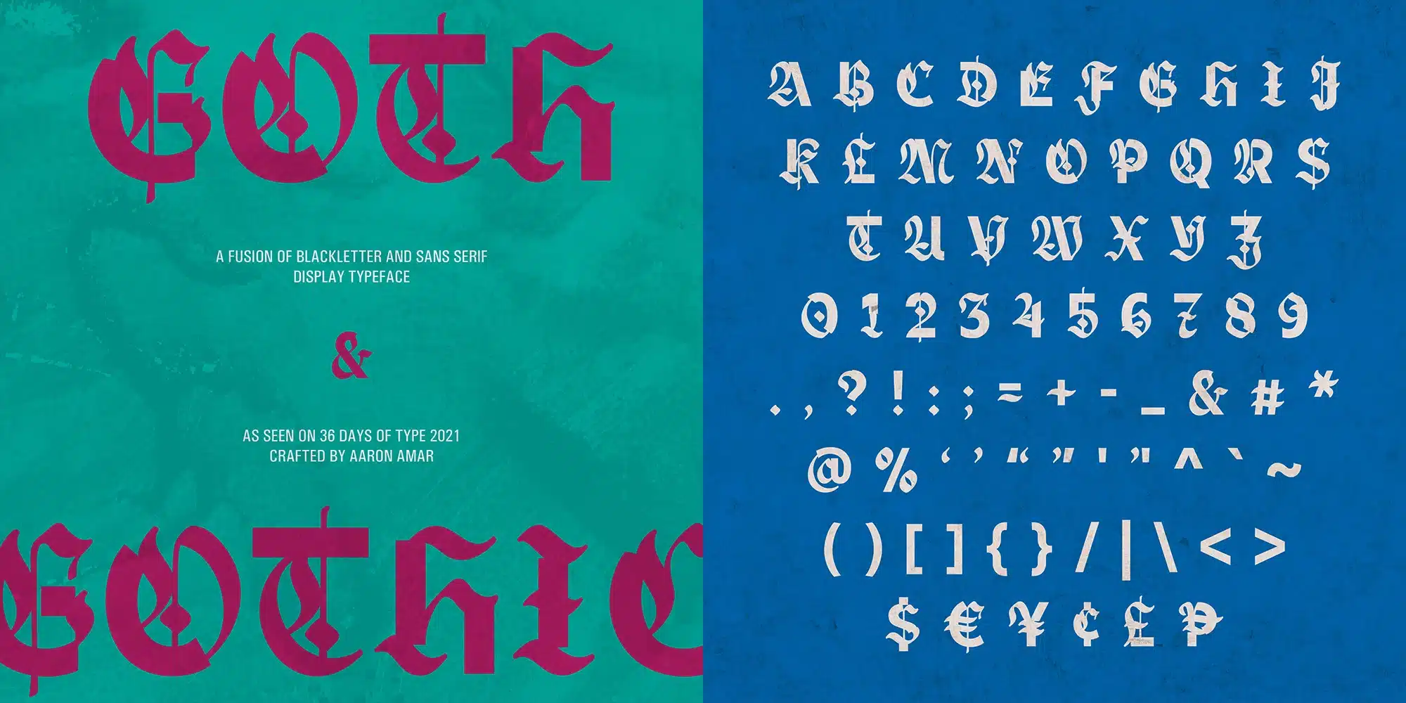 A free Gothic font