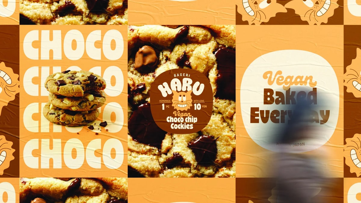 Haru posters on the wall