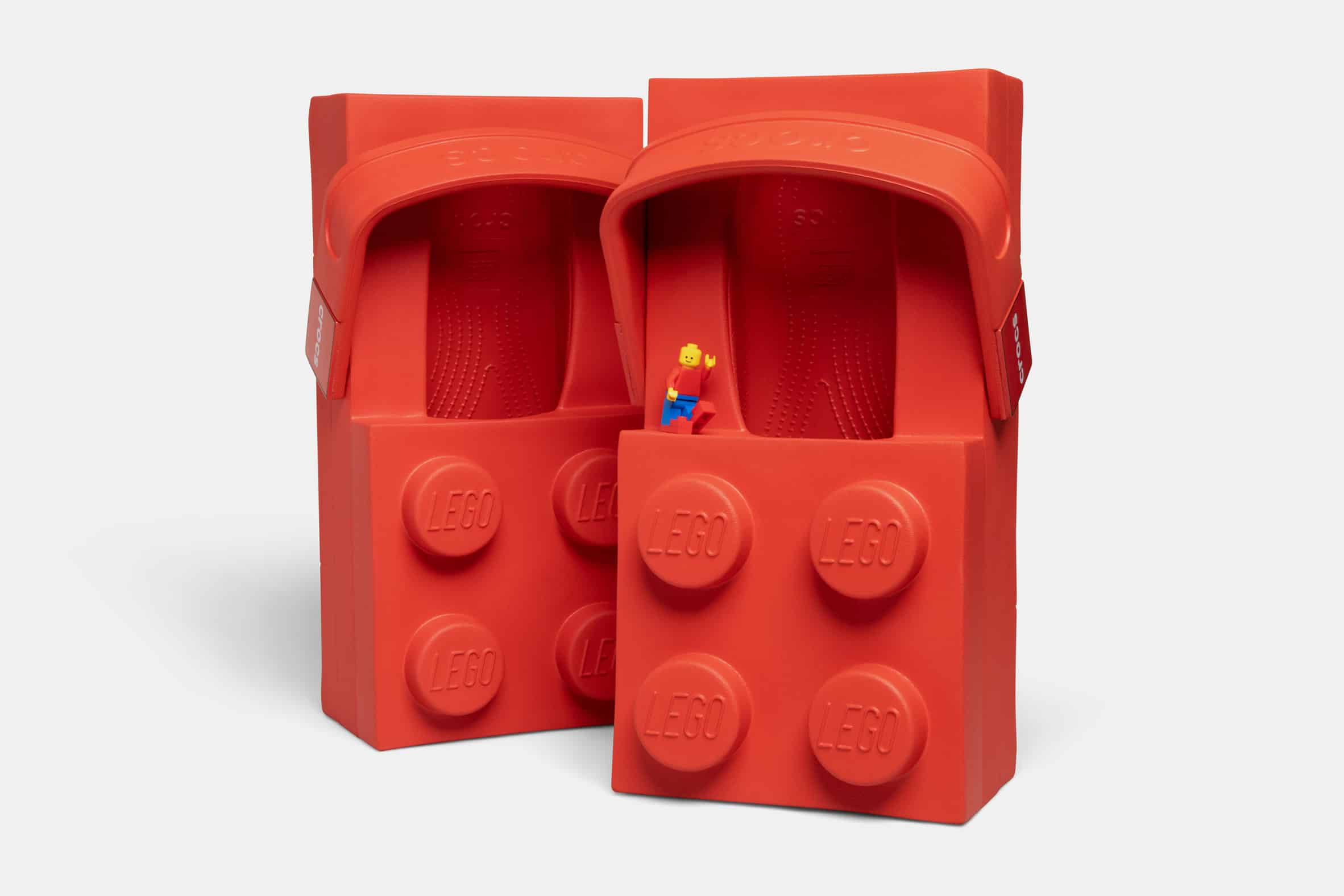 Lego Crocs clogs zoomed