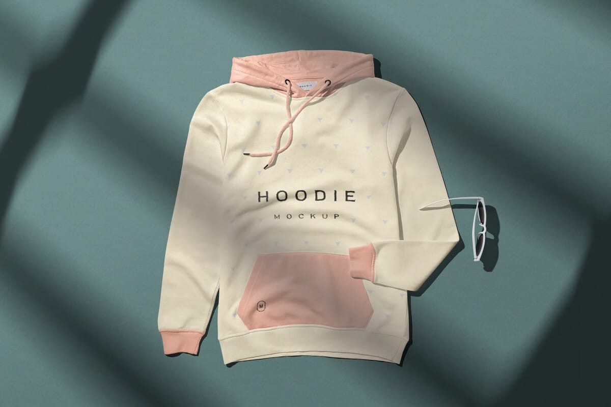 An elegant hoodie mockup template