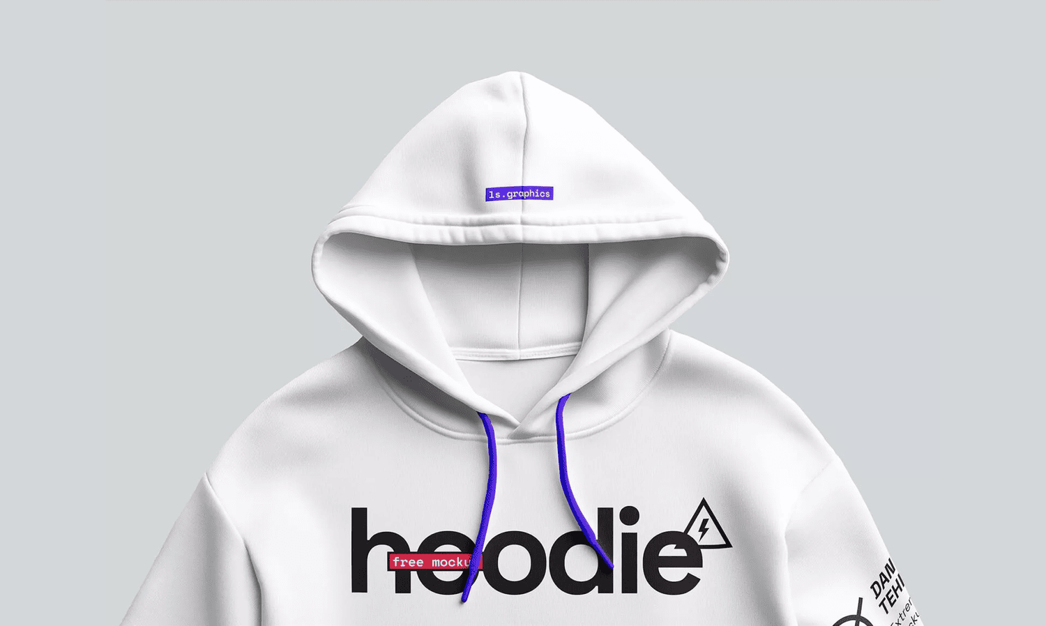 Hoodie mockup templates cover