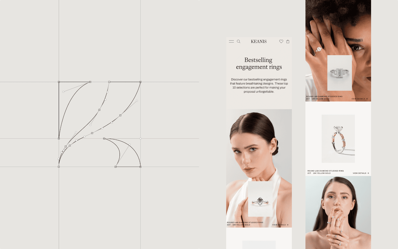 Keanis visual identity