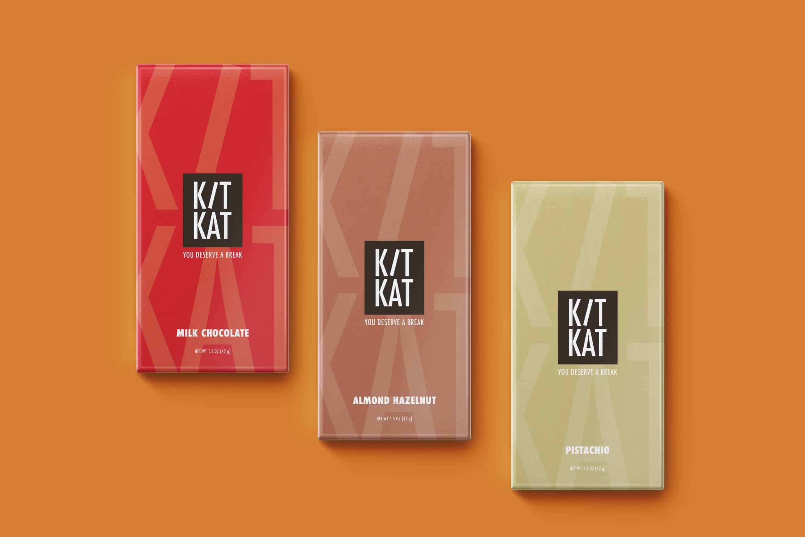 KitKat chocolate new redesign