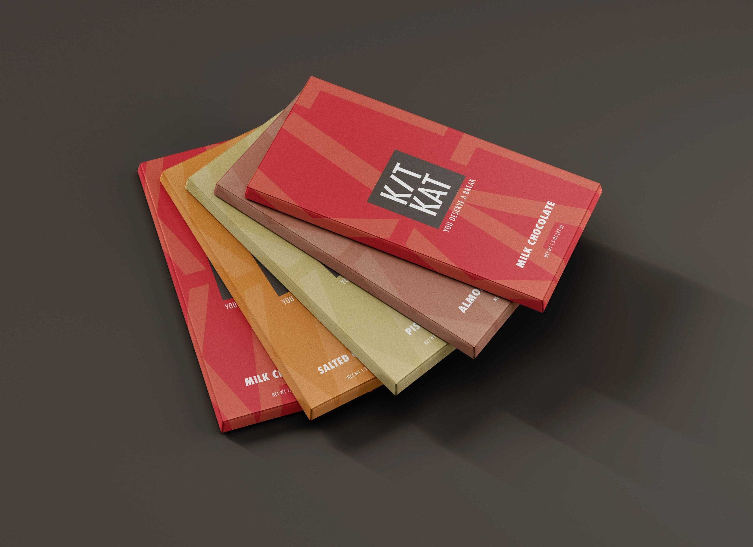 KitKat's new chocolate redesign concept