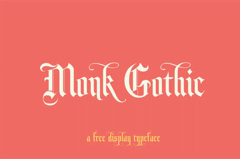 A free Gothic font