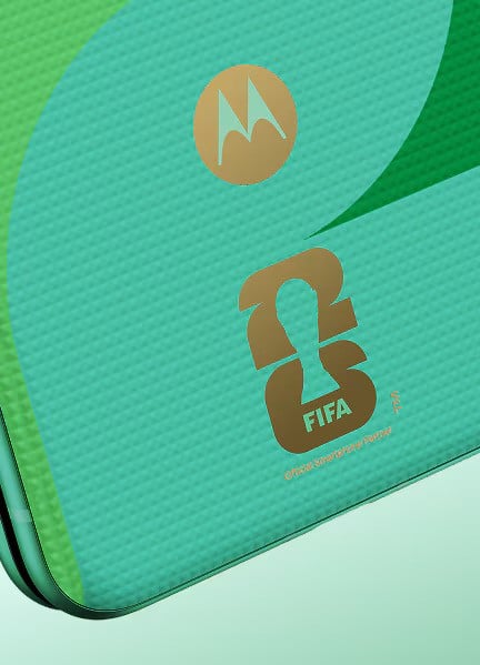 The Motorola Razr with FIFA logo