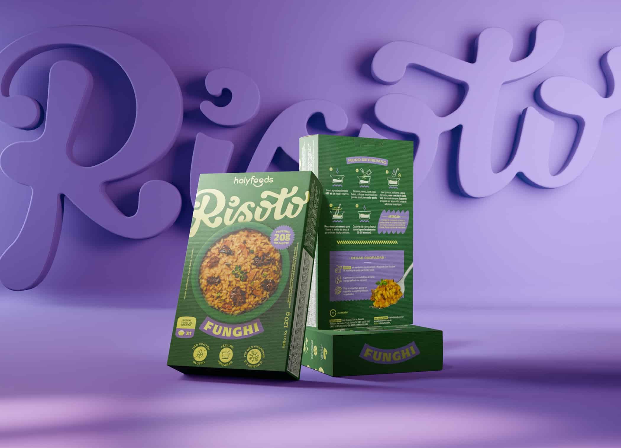 Risoto packaging boxes