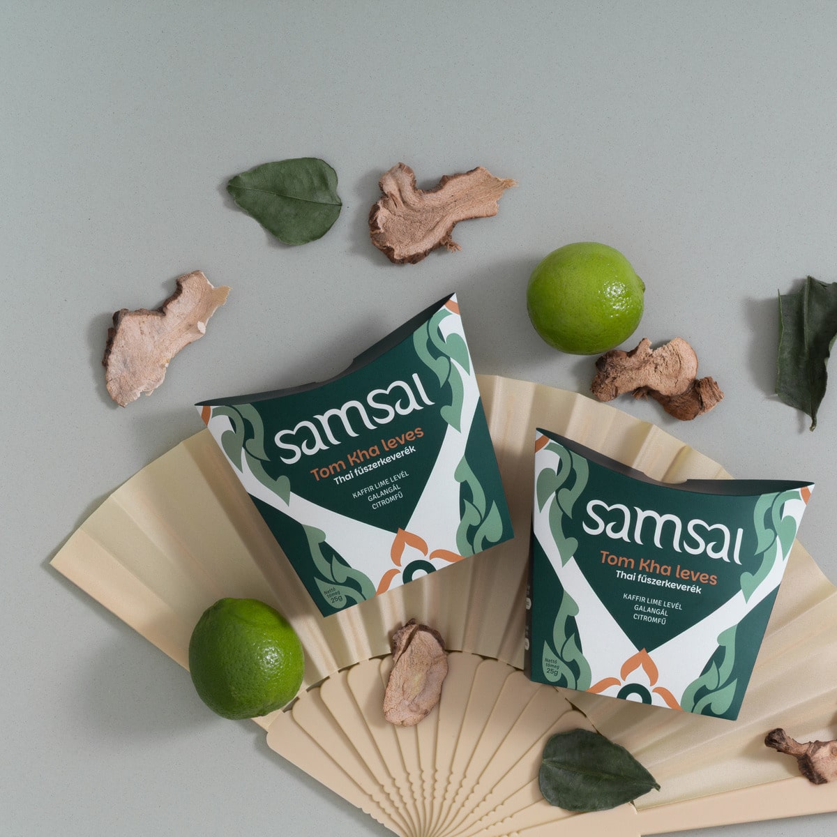 Samsai packaging scene
