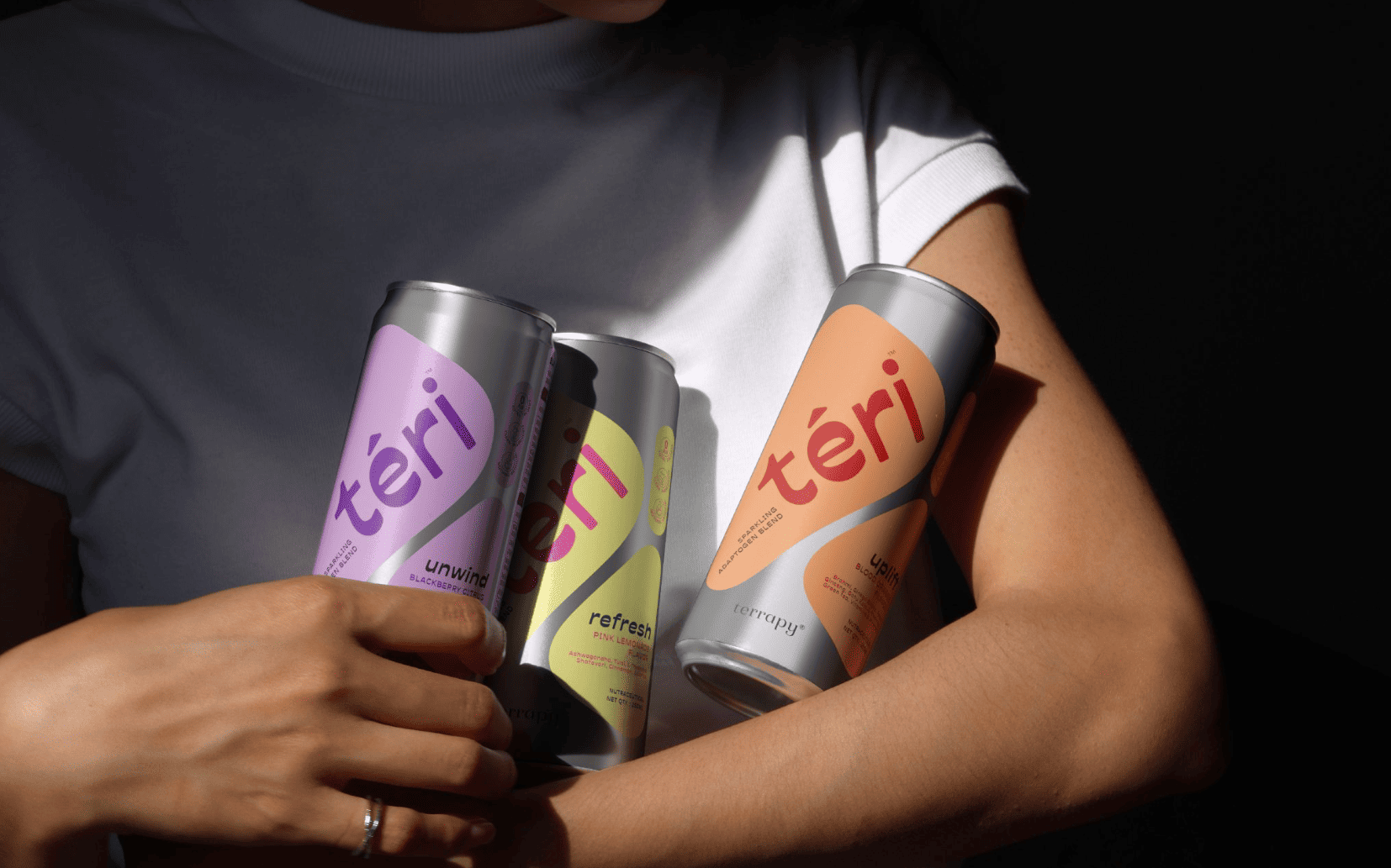 Wellness drinks in hands