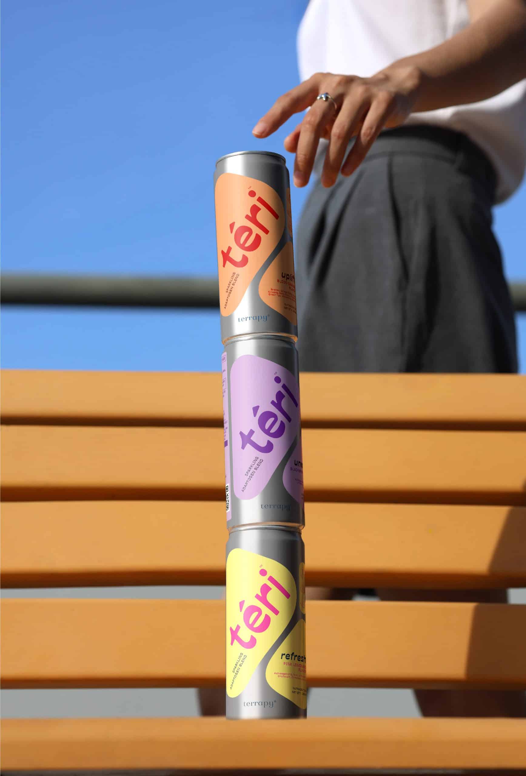 A wellness drinks in the tower