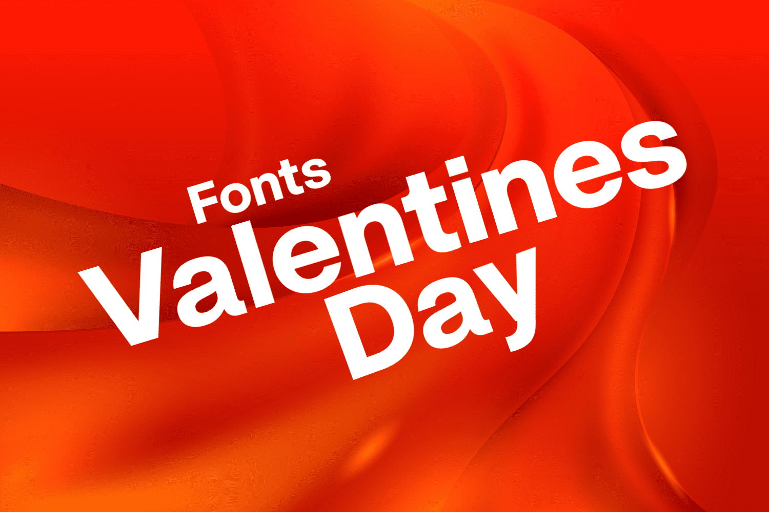 Valentine's day fonts