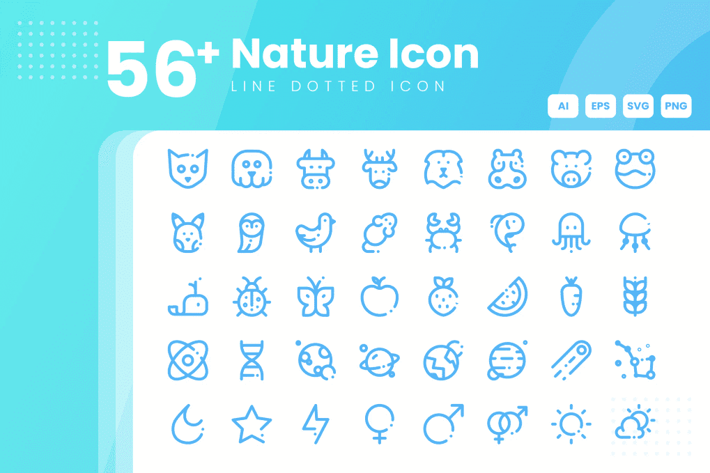 56 Nature icon Collection