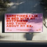 Filippa Found’s billboards challenge ‘perfect love’ spread around London Billboards Perfect Love