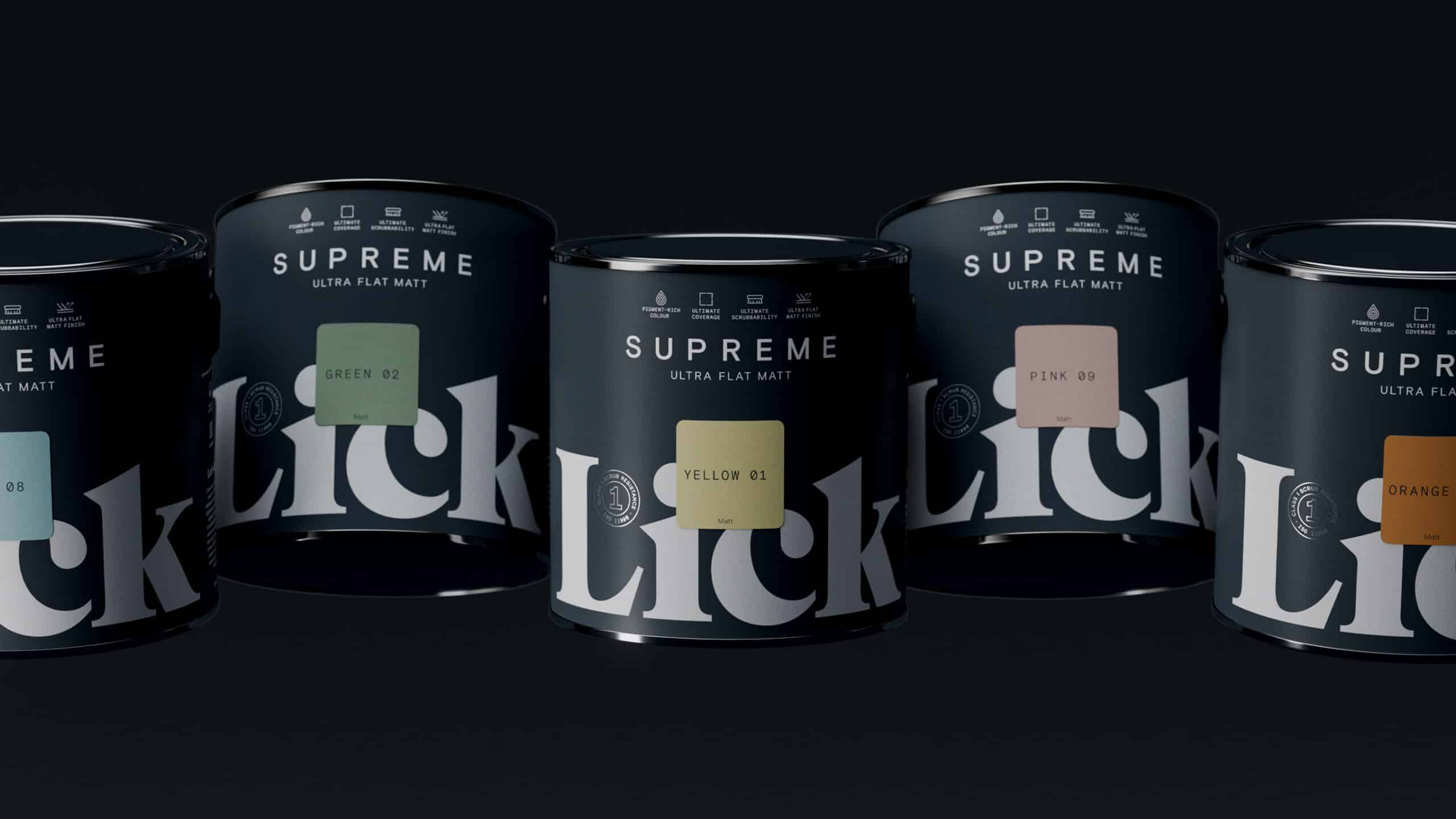 Lick Supreme color brand