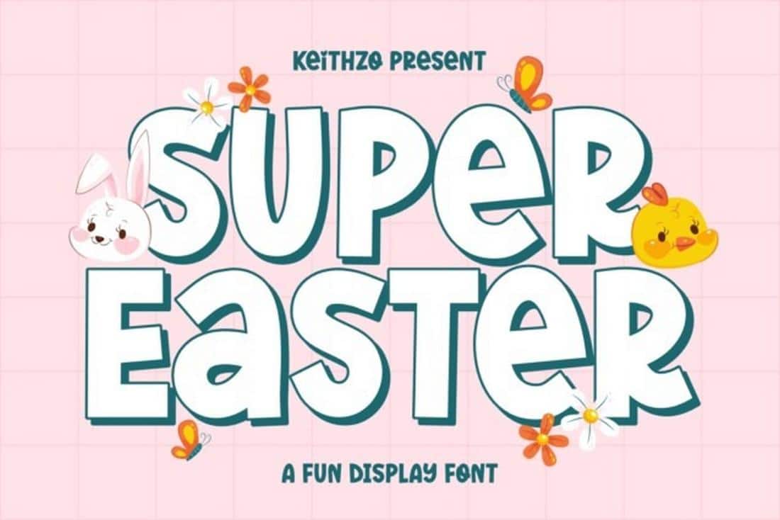 A fun display font