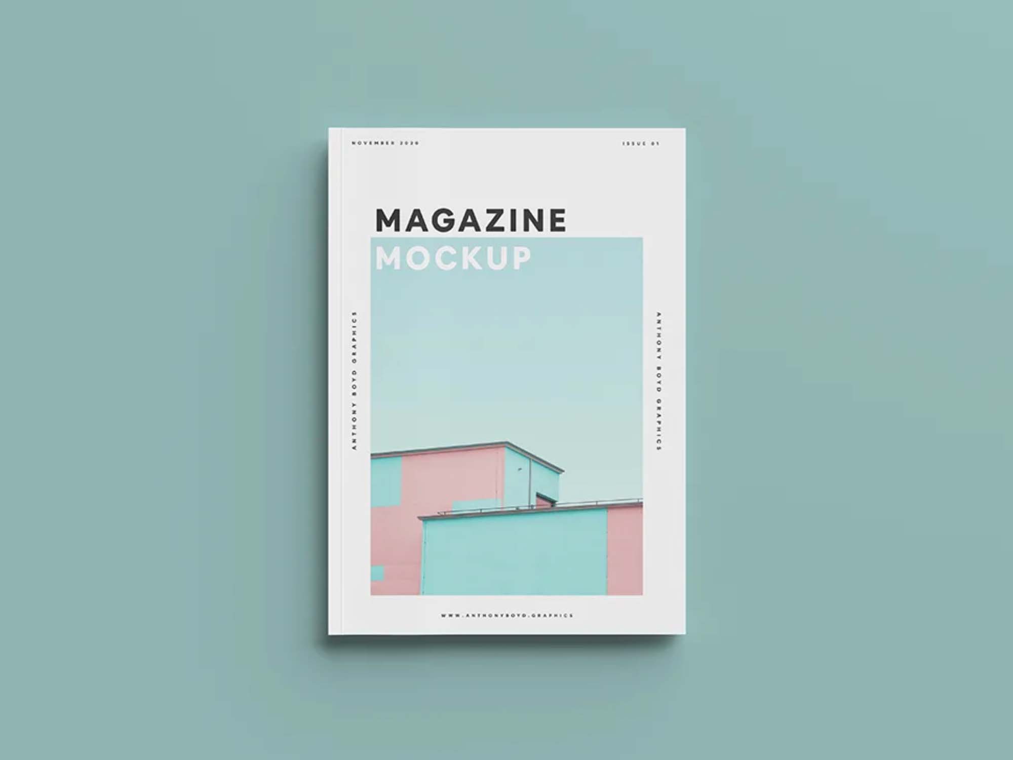 Free Magazine Mockup